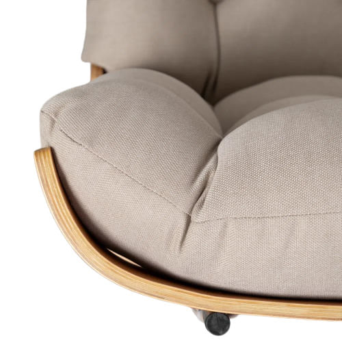 Poltrona---Puff-Costela-Bege-com-Base-Preta-Estrutura-Madeira-Natural---69173