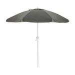 OmbrelloneArthurMarromVaretasemAluminioAcionadocomManivela220cm69227