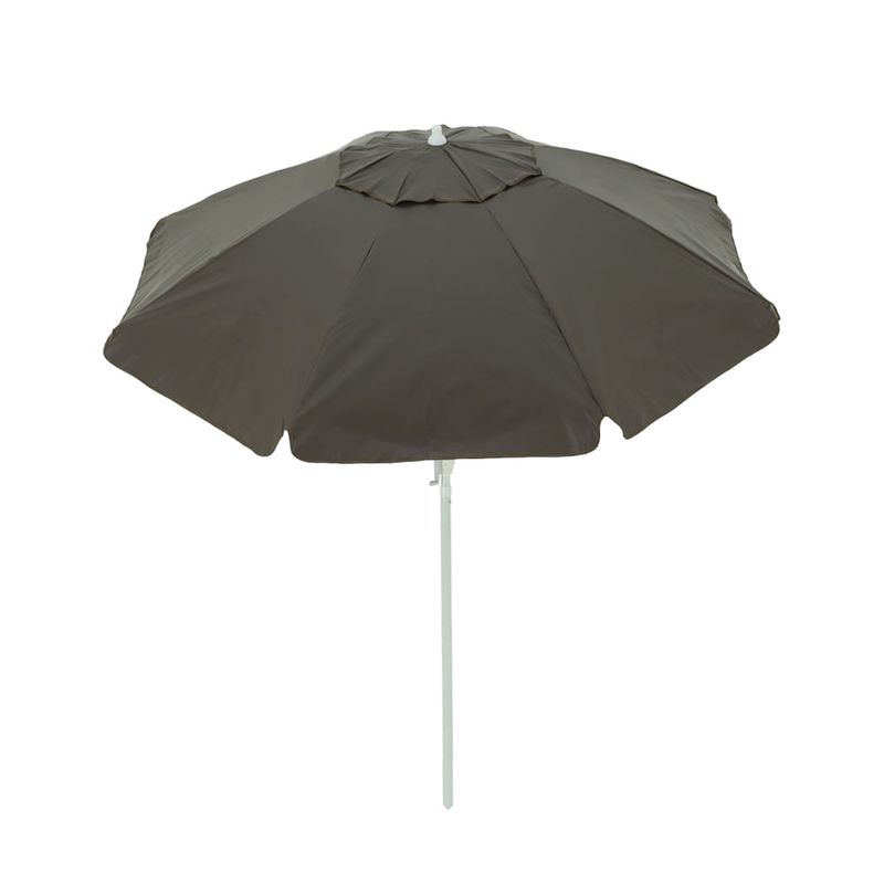 OmbrelloneArthurMarromVaretasemAluminioAcionadocomManivela220cm69227