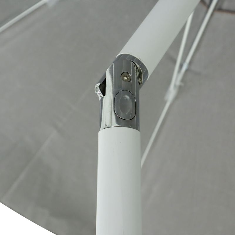 OmbrelloneArthurMarromVaretasemAluminioAcionadocomManivela220cm69227