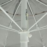 OmbrelloneArthurMarromVaretasemAluminioAcionadocomManivela220cm69227