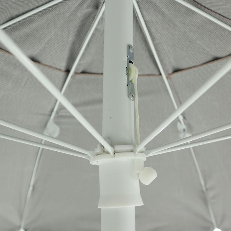 OmbrelloneArthurMarromVaretasemAluminioAcionadocomManivela220cm69227