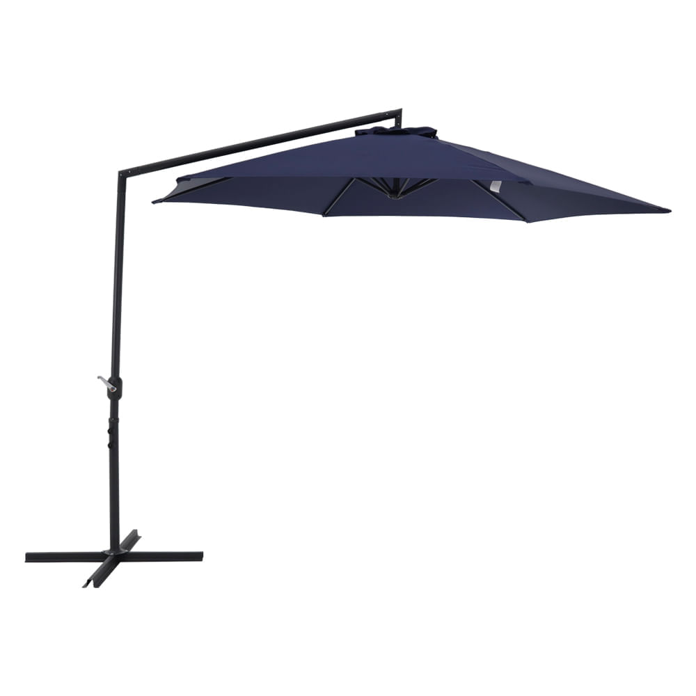 Ombrellone-Ravi-Suspenso---300-cm---Azul---69228