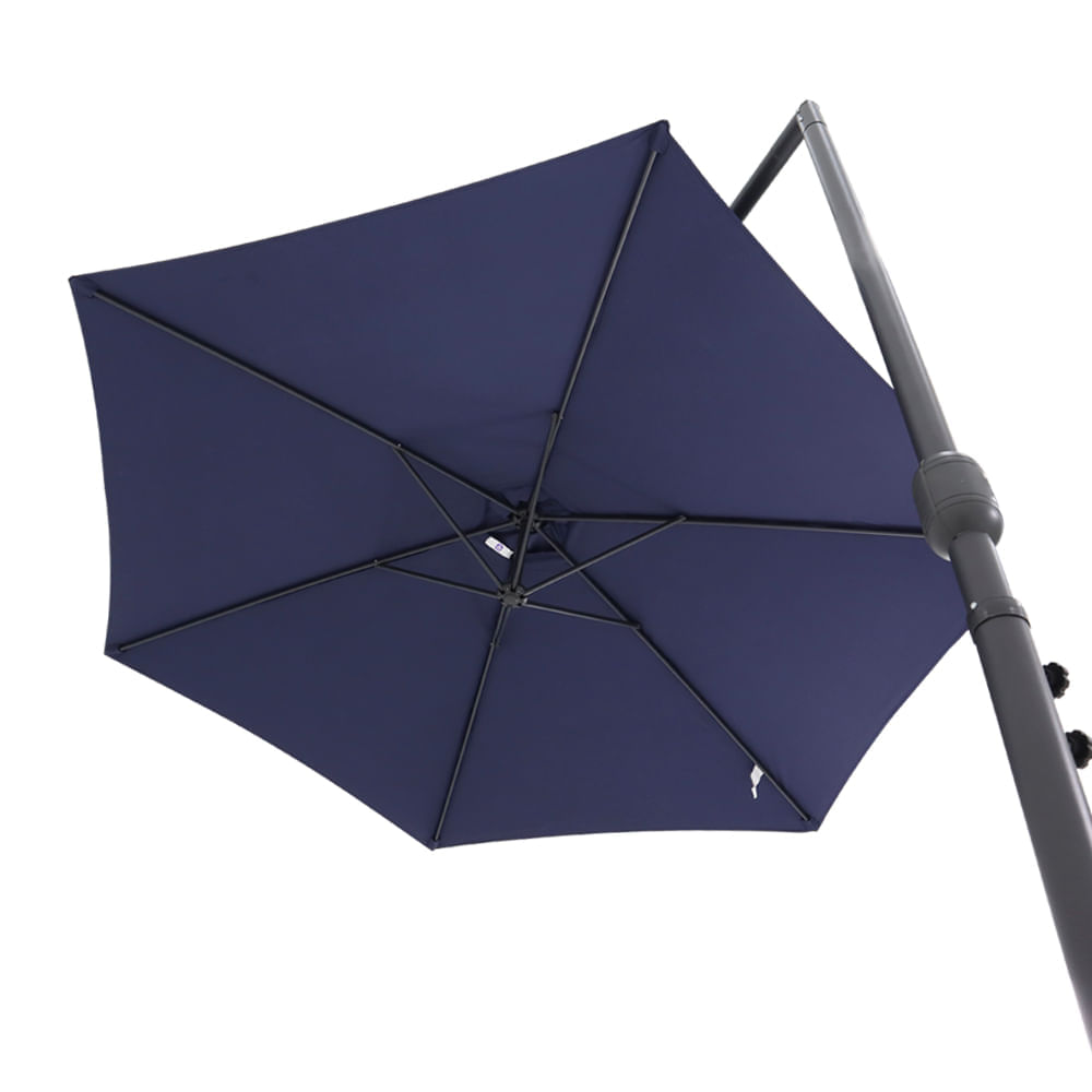 Ombrellone-Ravi-Suspenso---300-cm---Azul---69228