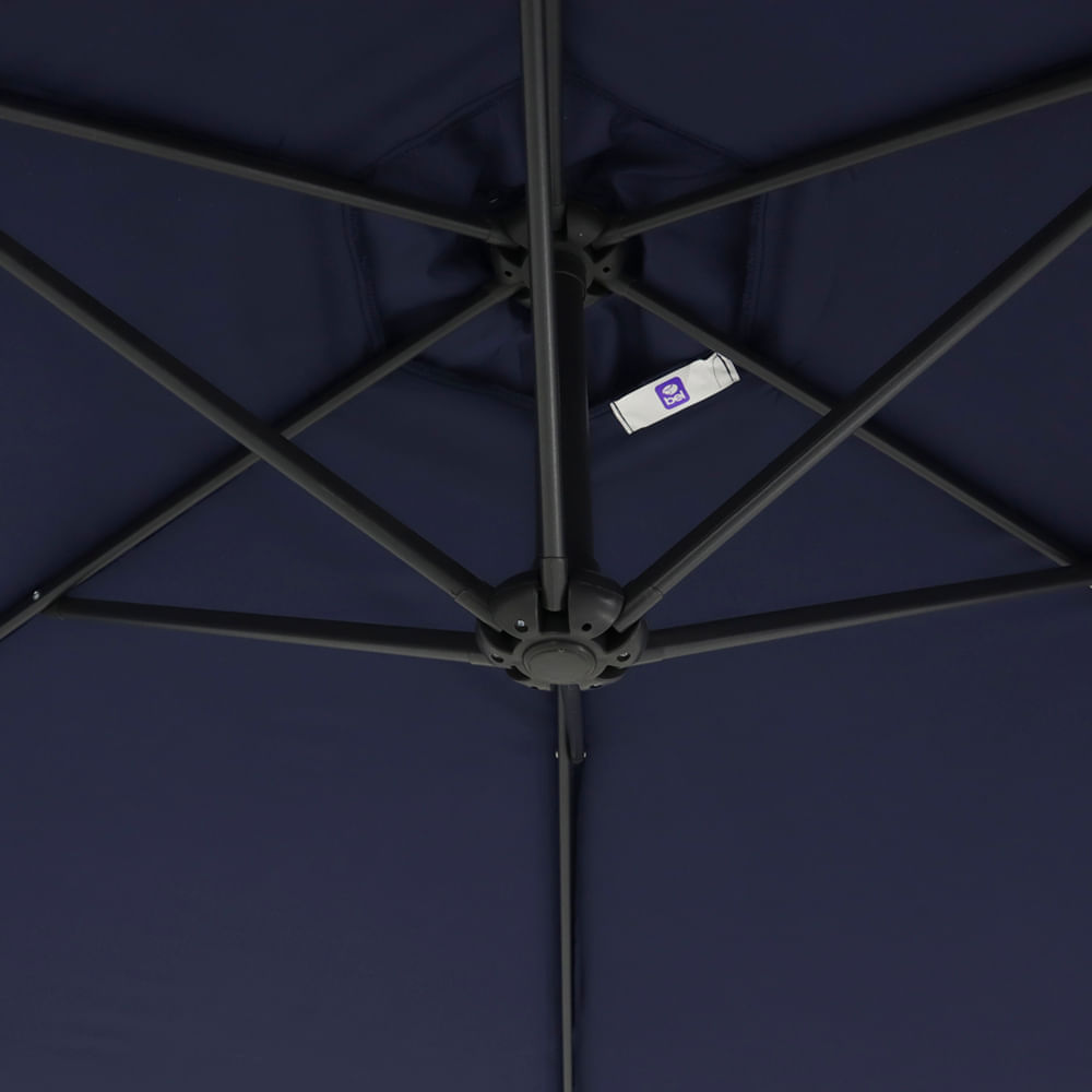Ombrellone-Ravi-Suspenso---300-cm---Azul---69228