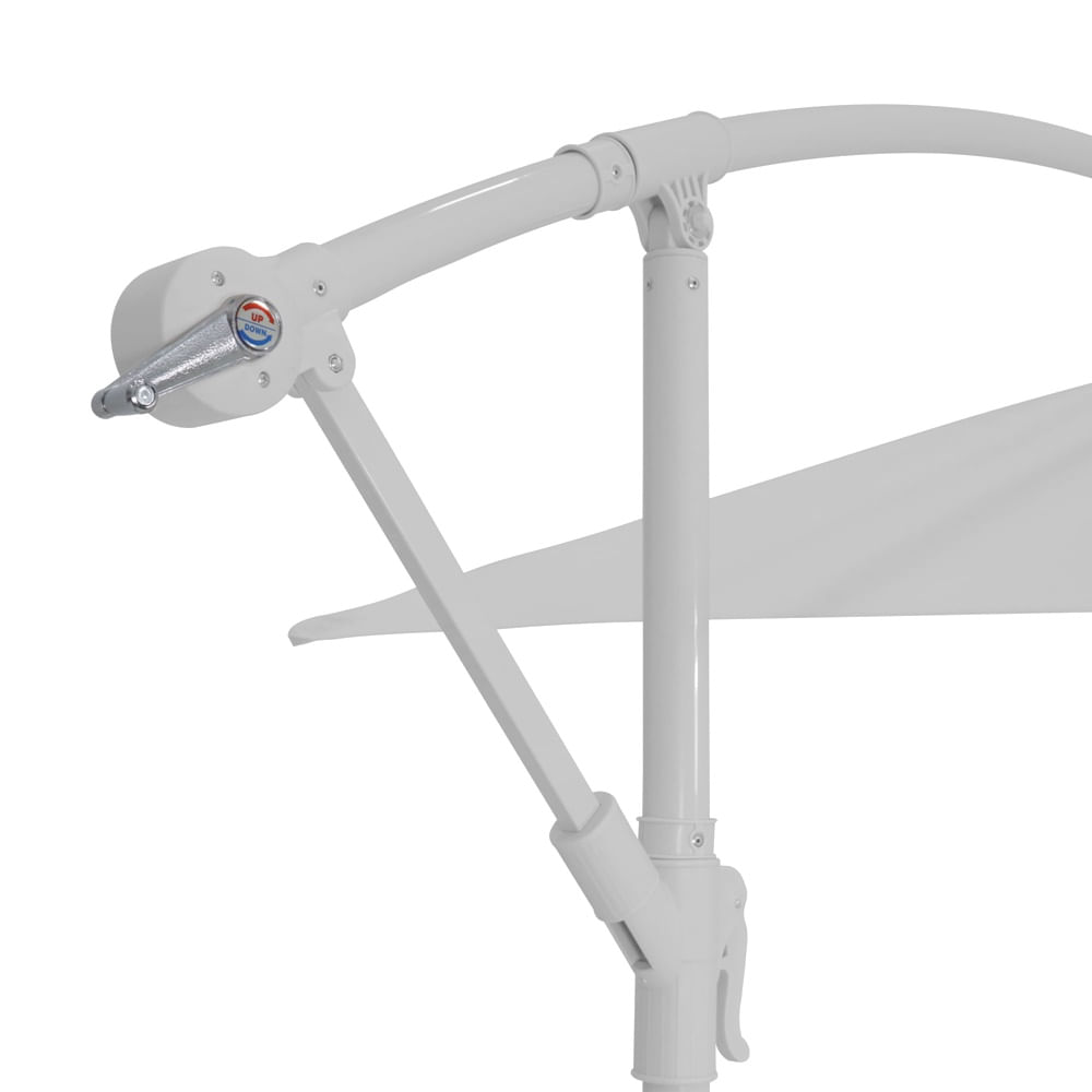 Ombrellone-Pereque-Suspenso-Regulavel-Poliester-250-cm-Branco-69246