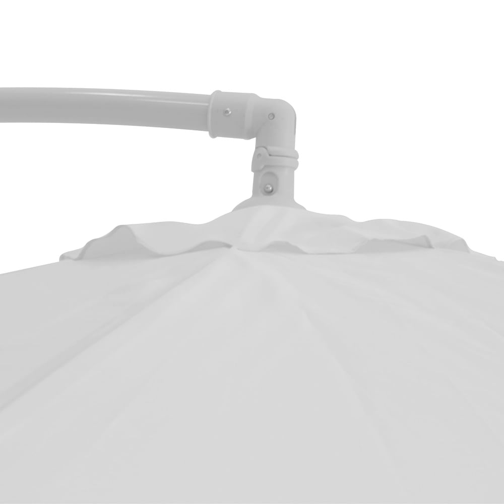 Ombrellone-Pereque-Suspenso-Regulavel-Poliester-250-cm-Branco-69246