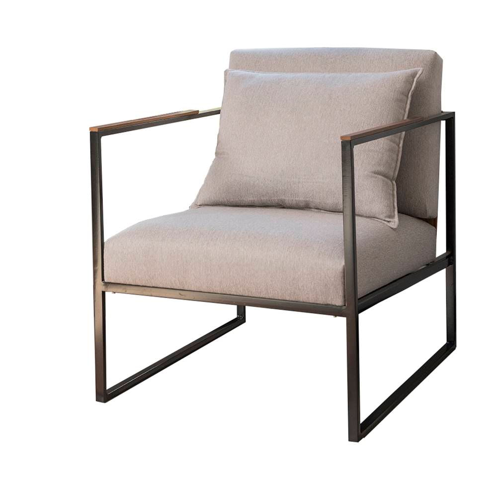Poltrona-Mars-Estofada-Cinza-Claro-Base-de-Aco-Carbono-Preto---69254