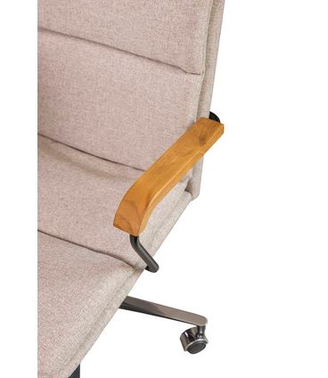 Cadeira Delfos Estofada Cinza Claro Base de Aço Carbono Preto - 69280