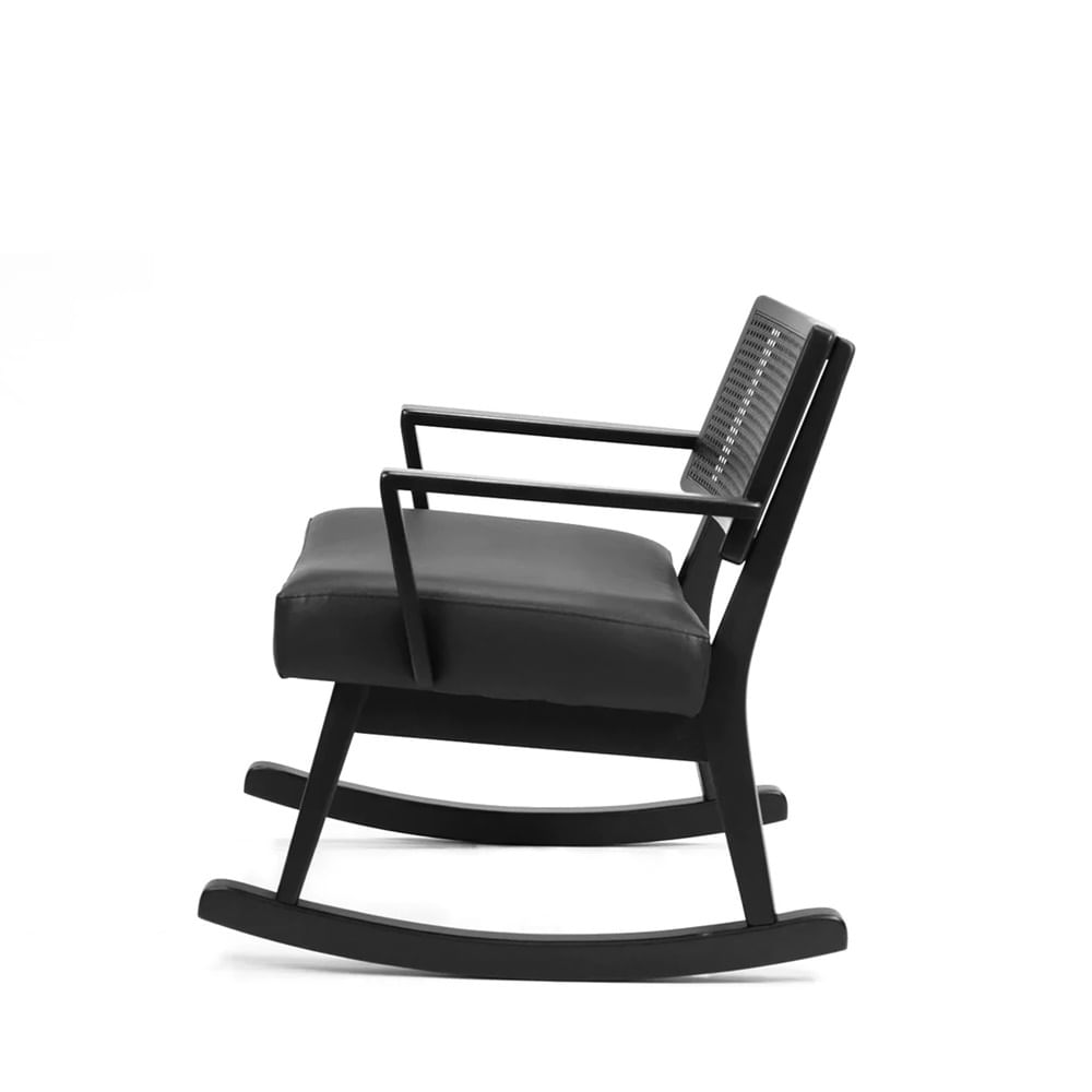 Poltrona-Jully-De-Balanco-Tela-Natural-Assento-Corino-Preto-com-Base-Preta-80cm---69281