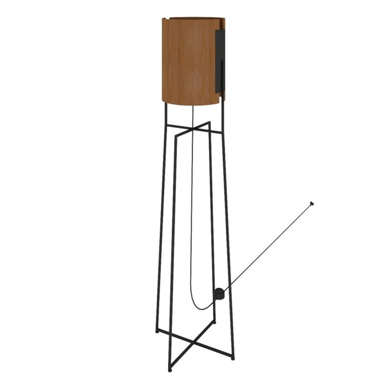 LuminariaSiciliaCupulacorAmendoacomBaseMetalPreta161cm63598