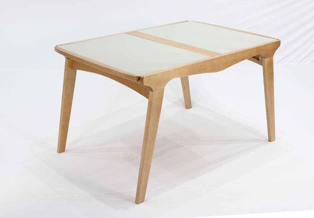Mesa-Elastica-Helo-Tampo-de-Vidro-Fendi-Claro-e-Base-Madeira-Cor-Amendoa-130cm---69376