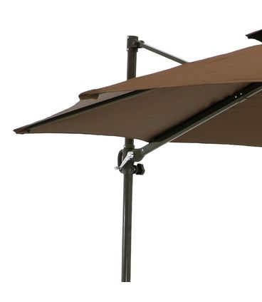 Ombrellone Renata Marrom Suspenso Giratório 3 mts 69440