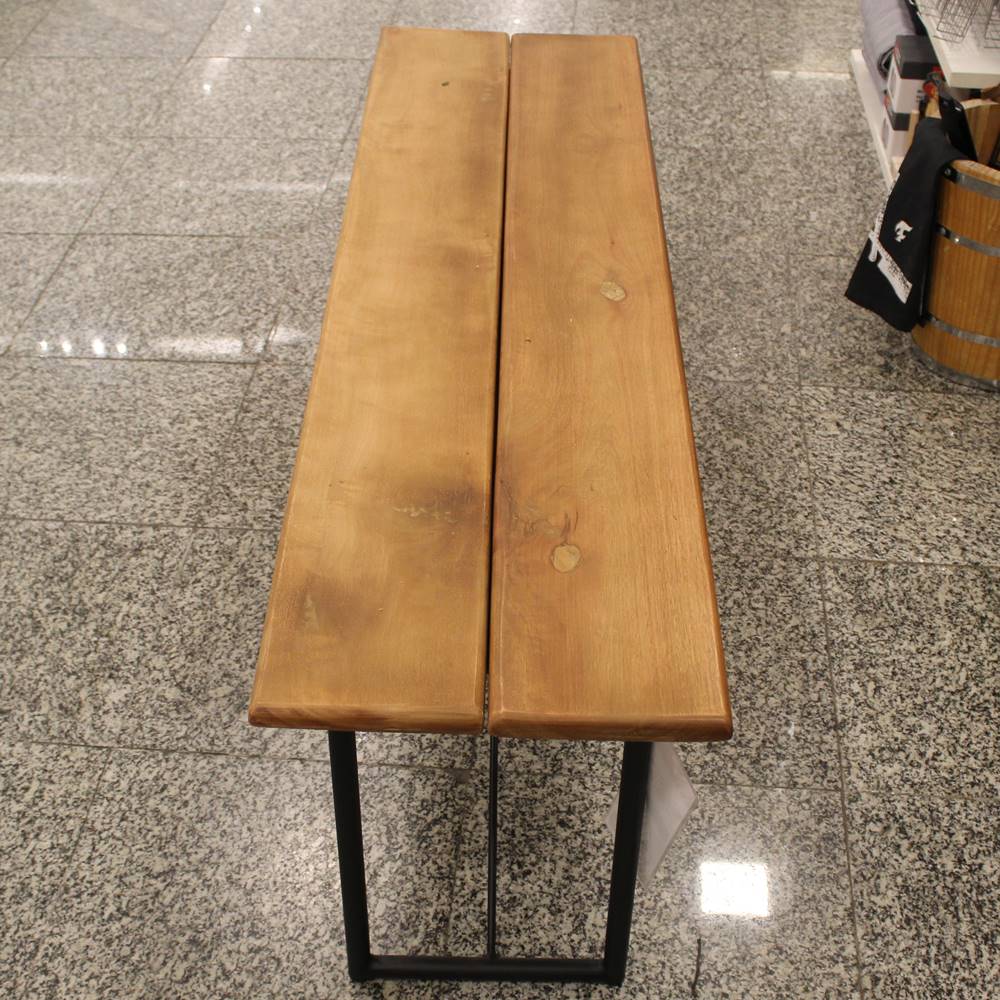 Banco-Helga-Assento-Mel-Claro-com-Base-em-Ferro-Preto-140-cm---64176