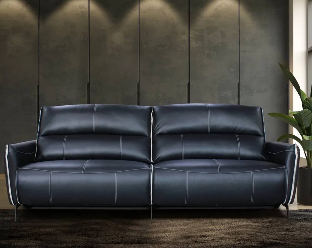Sofa-Austin-Reclinavel-2-Lugares-Couro-Preto-Pes-Em-Aco-254cm---69494