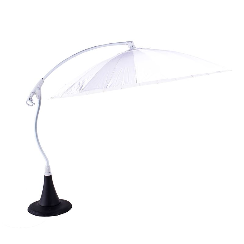 OmbrelloneSuspensoChinoBrancoRegulavel3mts