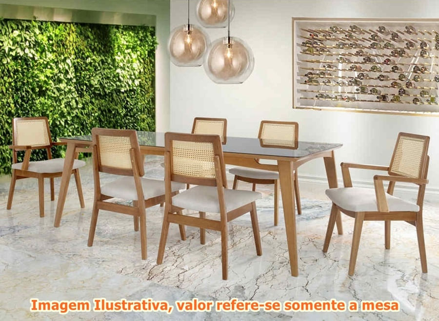 Mesa-Jully-Retangular-Tampo-Vidro-Preto-Base-Madeira-Amendoa-200cm---69515