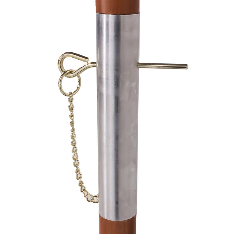 OmbrelloneQuadradoRubiVerdeHasteemMadeira205mts