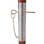 OmbrelloneQuadradoRubiMarromHasteemMadeira205mts