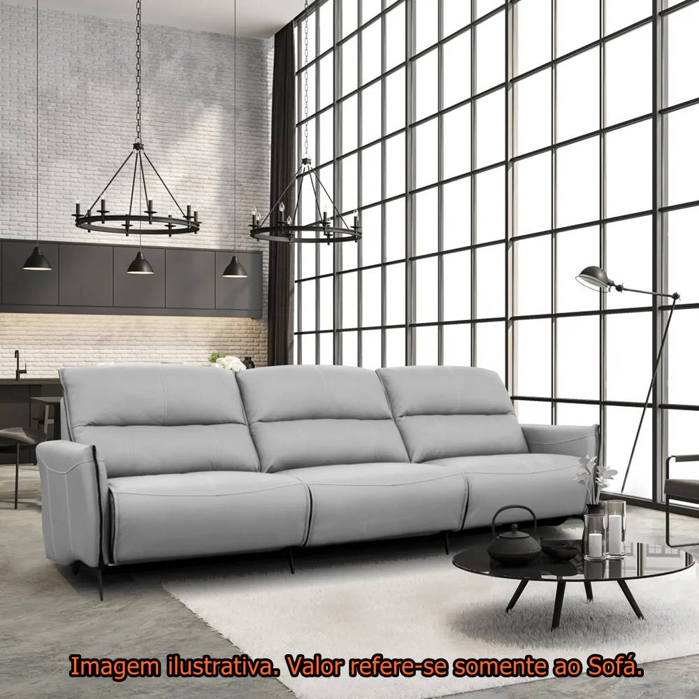 Sofa-Austin-Reclinavel-3-Lugares-Couro-Cinza-Claro-Pes-Em-Aco-307cm---69527