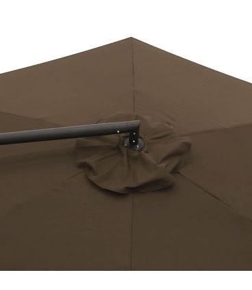 Ombrellone Ravi Suspenso 300 cm Marrom 69245