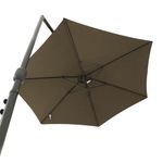 OmbrelloneRaviSuspenso300cmMarrom69245