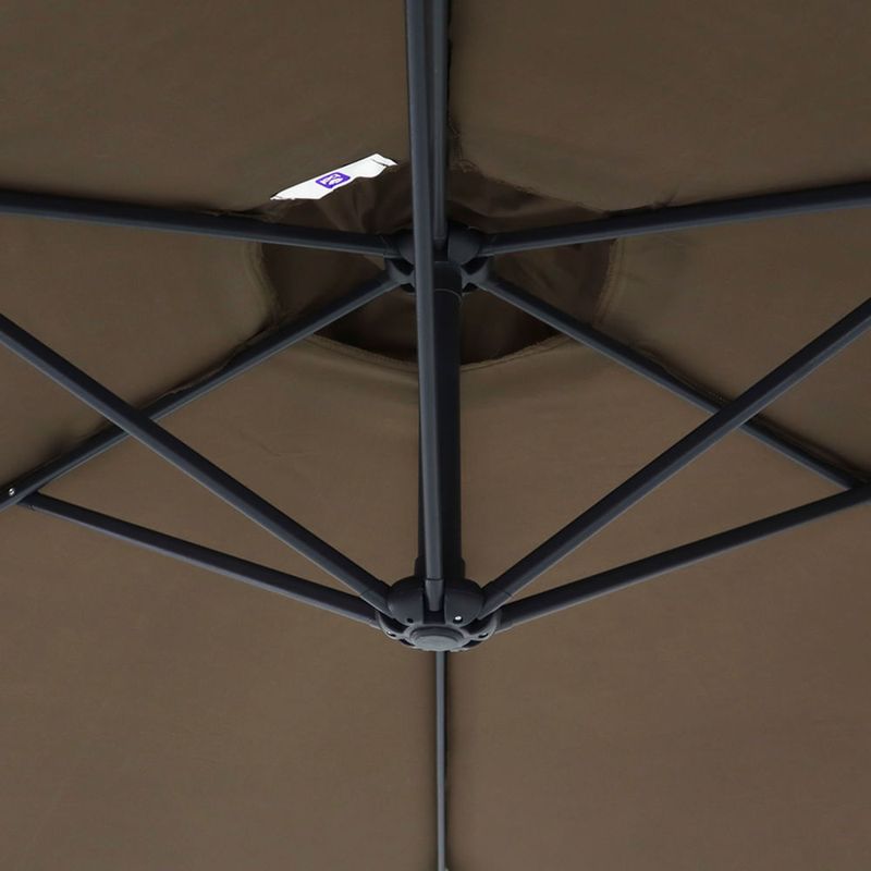 OmbrelloneRaviSuspenso300cmMarrom69245