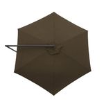 OmbrelloneRaviSuspenso300cmMarrom69245