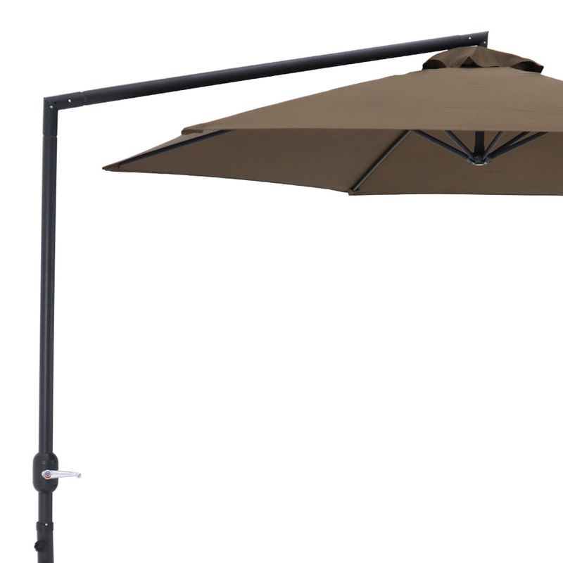 OmbrelloneRaviSuspenso300cmMarrom69245