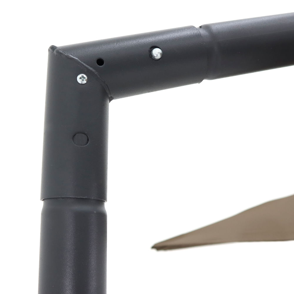 Ombrellone-Ravi-Suspenso-300-cm-Marrom-69245