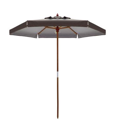Ombrellone Harpia Marrom Haste Madeira com Bagum 2,40 mts 69615