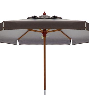 Ombrellone Harpia Marrom Haste Madeira com Bagum 2,40 mts 69615