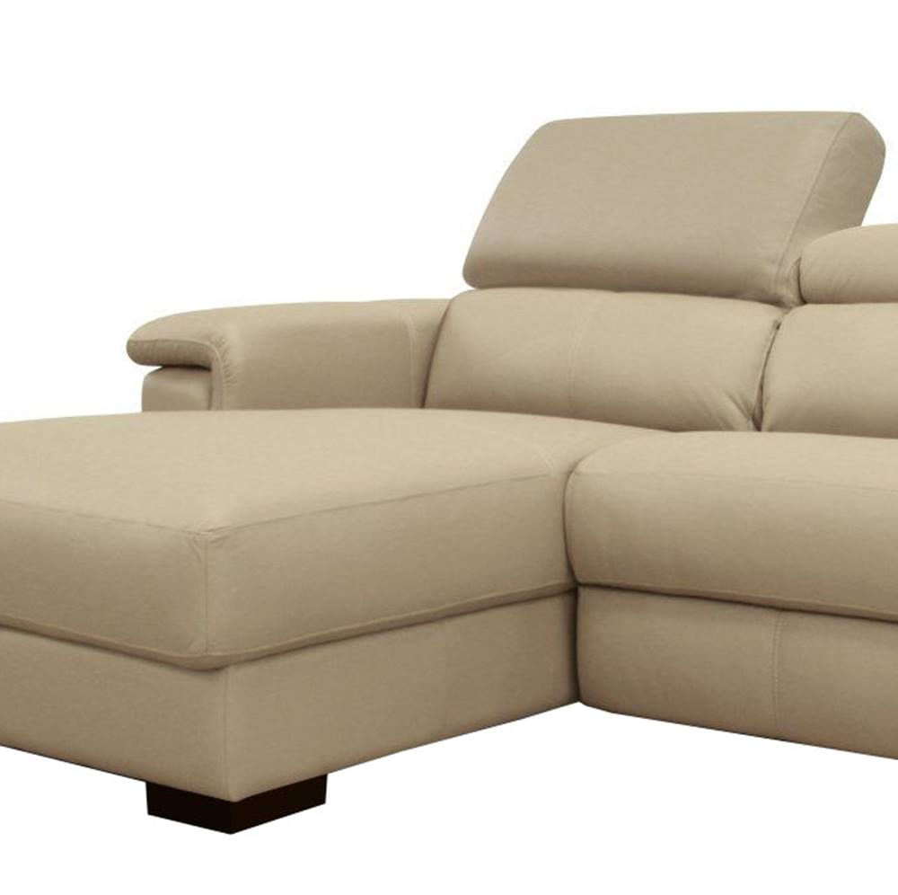 Sofa-Damon-Reclinavel-2-Lugares---Chaise-Couro-Bege-303cm---69627