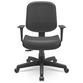 Cadeira Office Operativa Plus Diretor Preta Mecanismo RelaxPlax - 69378