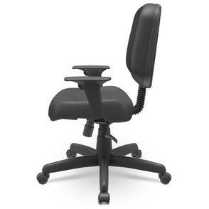 Cadeira Office Operativa Plus Diretor Preta Mecanismo RelaxPlax - 69378