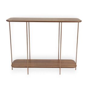 Aparador Lógica Amêndoa Estrutura Ferro Cobre 120cm - 67691