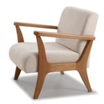 PoltronaPaquetaEstofadaAssentoMacheBaseAmendoa70cm