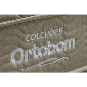 Colchao Viscomemory Casal 138 cm Bege e Branco - 69747