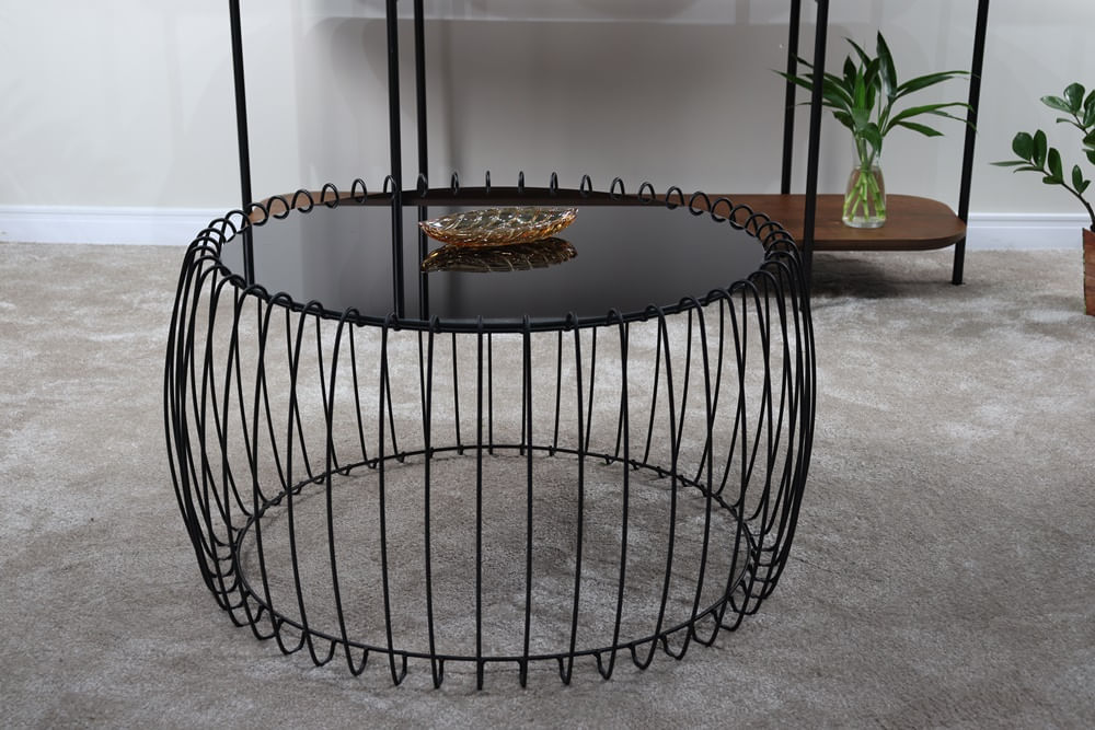 Mesa-de-Centro-Creta-77-cm--LARG--com-Tampo-de-Vidro-Preto-Base-Aco-Cobre---56938