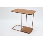 MesadeApoioLogicaTampoAmendoaEstruturaFerroCobre63cm69842