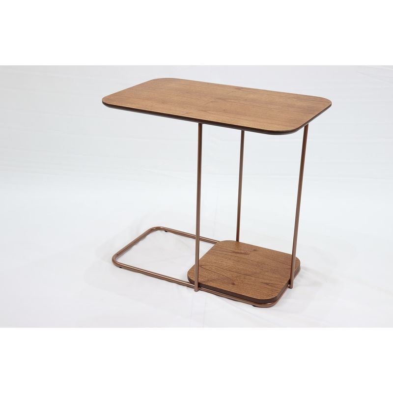 MesadeApoioLogicaTampoAmendoaEstruturaFerroCobre63cm69842