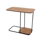 MesadeApoioLogicaTampoAmendoaEstruturaFerroPreto63cm69841