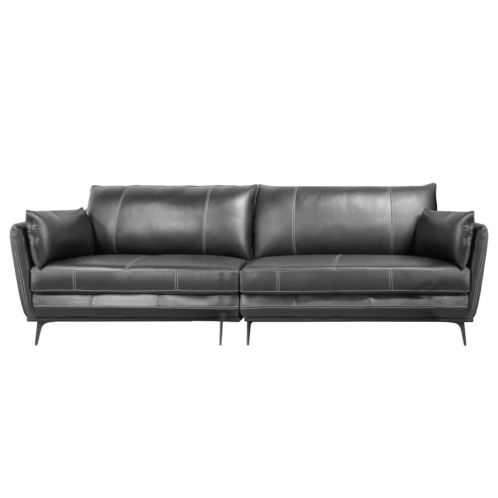 Sofa-Vena-2-Lugares-Fixo-Couro-Preto-204cm---69844