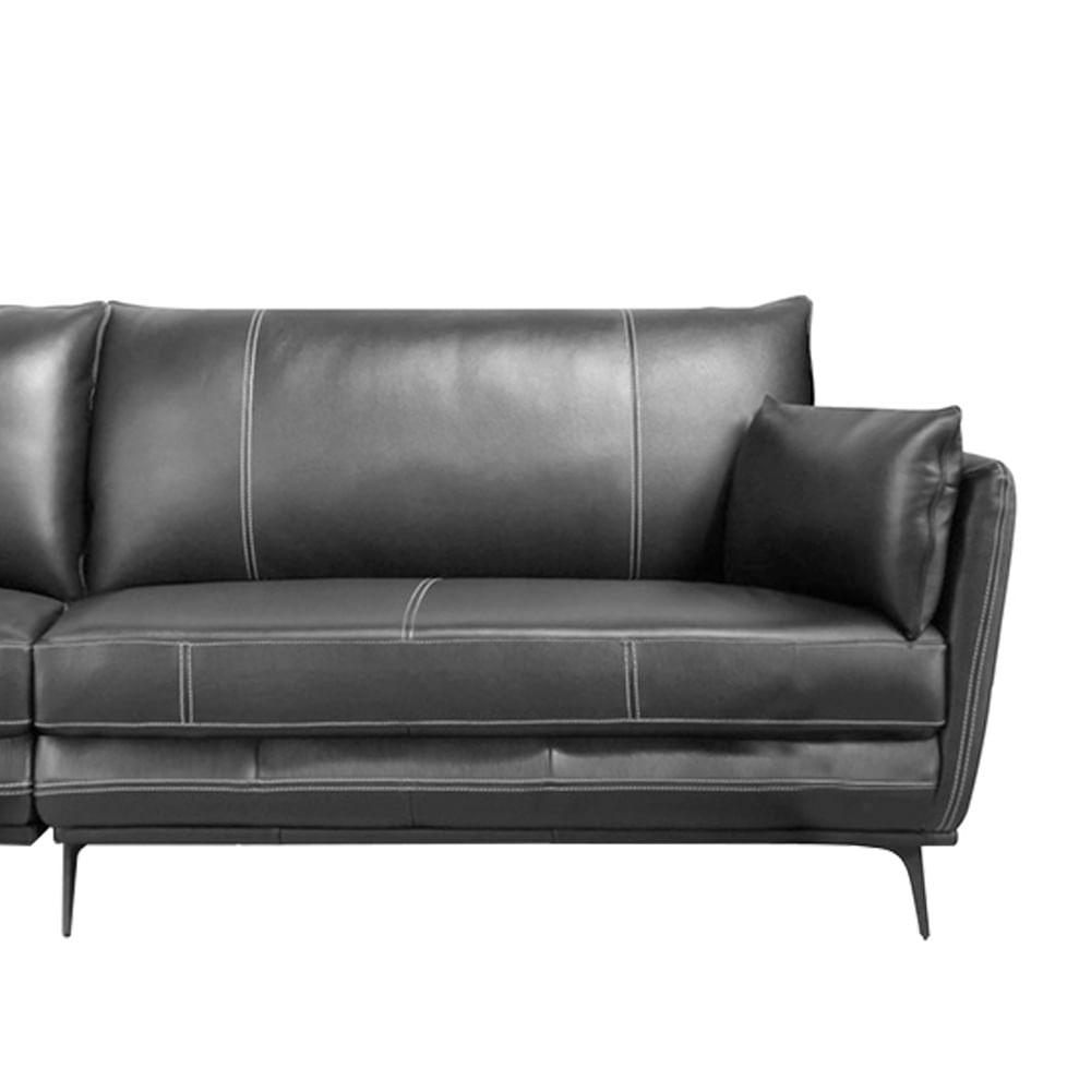 Sofa-Vena-2-Lugares-Fixo-Couro-Preto-204cm---69844