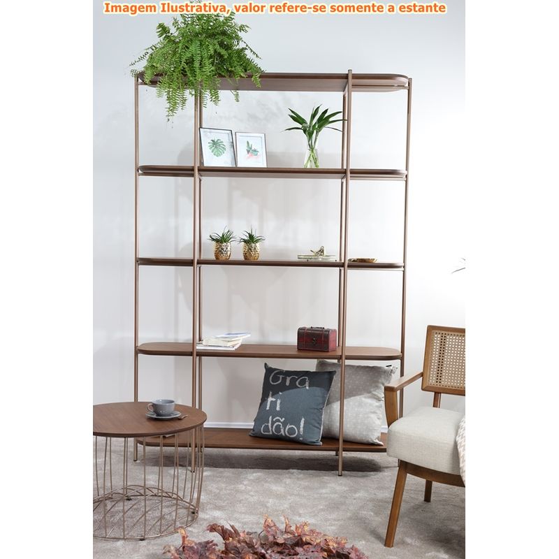 EstanteLogicaAmendoaEstruturaFerroCobre140cm68961