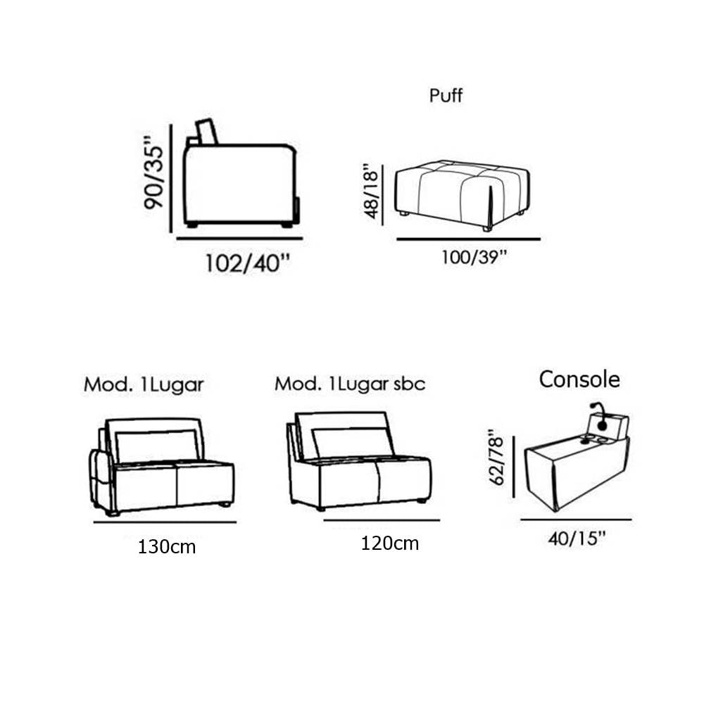 Sofa-Yale-2-Lugares---Puff-e-Console-com-Luminaria-Couro-Perola-390cm---69948-