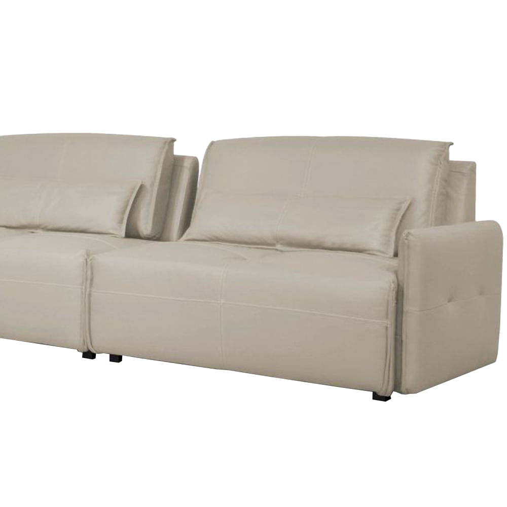 Sofa-Yale-5-Lugares---Puff-e-Console-com-Luminaria-Couro-Perola-590cm---69958