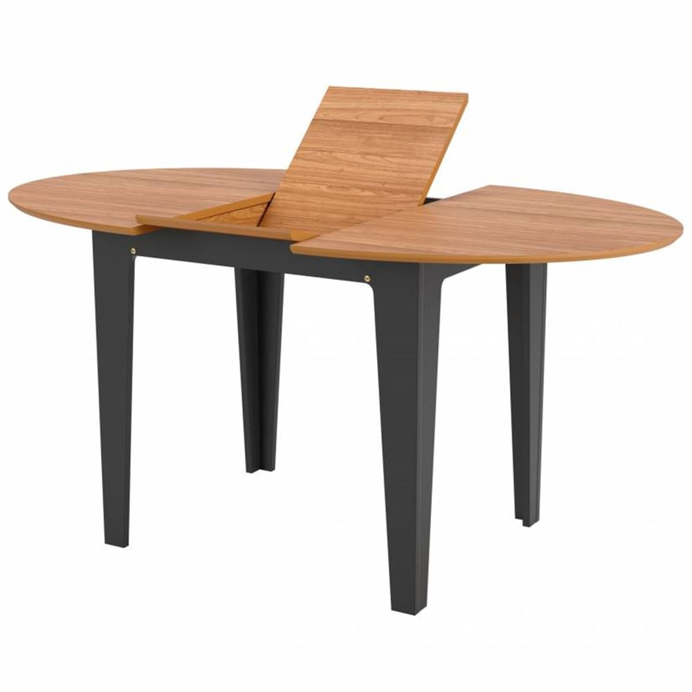 Mesa-Extensivel-Curve-TM70-Tampo-Freijo-com-Base-Preto-Fosco-122x159-cm---69486