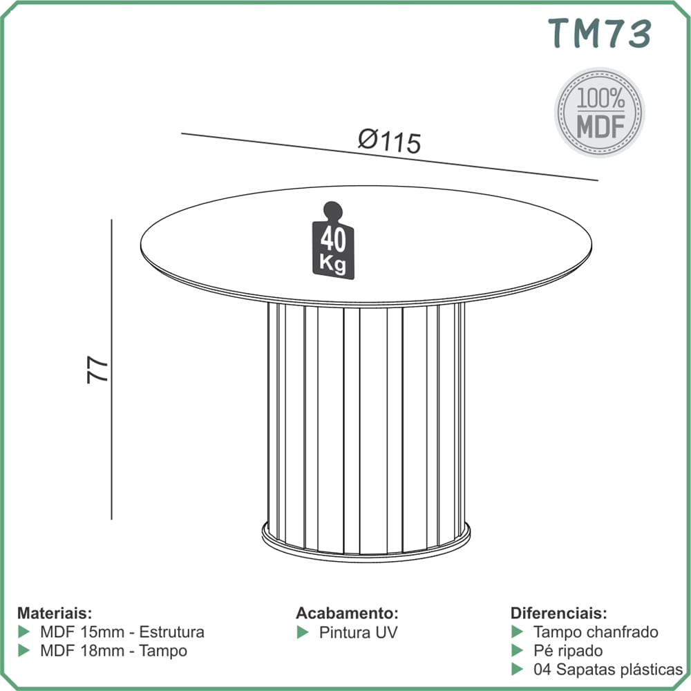 Mesa-Jantar-Nature-TM73-Tampo-Off-White-Base-Barril-Ripado-Freijo-115-cm---69489