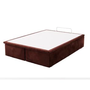 Base de Cama Box Bau Physical Camurca Marrom Queen 158 cm (LARG) - 52551